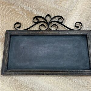 Decorative Black Chalkboard Sign 18x10